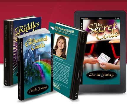 Personalized books for teens & tweens - vampire, werewolves or high school hijinks - fun adventures for all young adults!