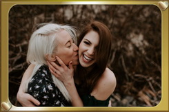 Customized photo example from customer Rose & Carrie.